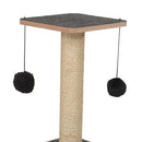 Arranhador Poste para Gatos com Bolinha Dupla Brinquedo - Tora Design