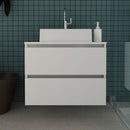 Balcão Gabinete Gaveteiro Suspenso 60cm Organizador Sem Cuba 2 Gavetas Banheiro BN3607