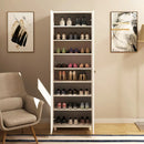 Armário Mulituso AM3108 2 Portas 7 Prateleiras Branco - Tora Design