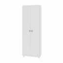 Armário Mulituso AM3108 2 Portas 7 Prateleiras Branco - Tora Design
