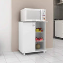Balcão Fruteira para Forno e Microondas 1 Porta Branco BF3205 - Tora Design