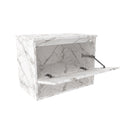 Balcão Gabinete Armário Suspenso 60cm SEM CUBA 1 Porta 1 Nicho Banheiro BN3606