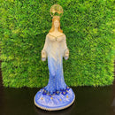 Escultura Iemanjá Degradê com Pérolas - Tora Design