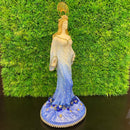 Escultura Iemanjá Degradê com Pérolas - Tora Design