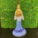 Escultura Iemanjá Degradê com Pérolas - Tora Design