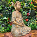 Escultura Buda Dourado Sidarta - Tora Design