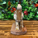 Escultura Elefante Pequeno Dourado com Pedrarias - Tora Design