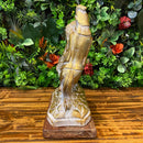 Escultura São Jorge Dourado e Branco - Tora Design