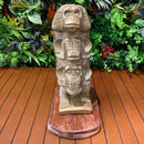 Escultura Trio Macaco Sabedoria Dourado - Tora Design