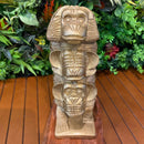 Escultura Trio Macaco Sabedoria Dourado - Tora Design