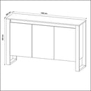 Balcão Armário Aparador 3 Portas ME 4147 - Tora Design