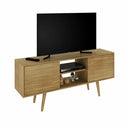 Rack para TV 42 Polegadas 2 Portas R1464 Natural e Palha - Tora Design