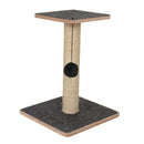 Arranhador Poste para Gatos com Bolinha Dupla Brinquedo - Tora Design