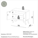 Balcão Buffet Retrô 2 Portas TB283 - Tora Design