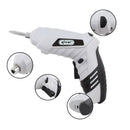 Parafusadeira Sem Fio Portátil Recarregável 32 Ponteiras + Maleta com Acessórios - Tora Design