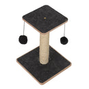Arranhador Poste para Gatos com Bolinha Dupla Brinquedo - Tora Design