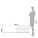 Rack Retrô 140cm para TV até 60"  R514 - Tora Design