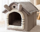 Casinha de Inverno peluciado Pet - Cães e Gatos