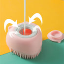 Escova de banho massageadora para pets Ultra soft - Massagem e banho sem desperdício (+BRINDE EXCLUSIVO)