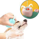 Escova de banho massageadora para pets Ultra soft - Massagem e banho sem desperdício (+BRINDE EXCLUSIVO)