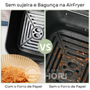 Forro de Papel Antiaderente Para Air Fryer - Tora Design