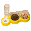 Comedouro Elevado Duplo Com Bebedouro Automático - PetMoist - Tora Design