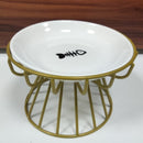 Tigela de Porcelana Alta Elevação para Cães e Gatos - Tora Design