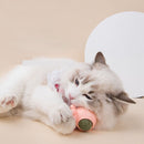 Brinquedo rotacional 360° terapêutico para gatos comestível - Erva Catnip