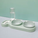 Comedouro Elevado Duplo Com Bebedouro Automático - PetMoist - Tora Design