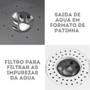 Bebedouro Inteligente sem Respingos para Cães e Gatos - AquaPet - Tora Design