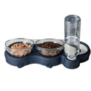 Comedouro Elevado Duplo Com Bebedouro Automático - PetMoist - Tora Design