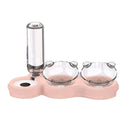 Comedouro Elevado Duplo Com Bebedouro Automático - PetMoist - Tora Design